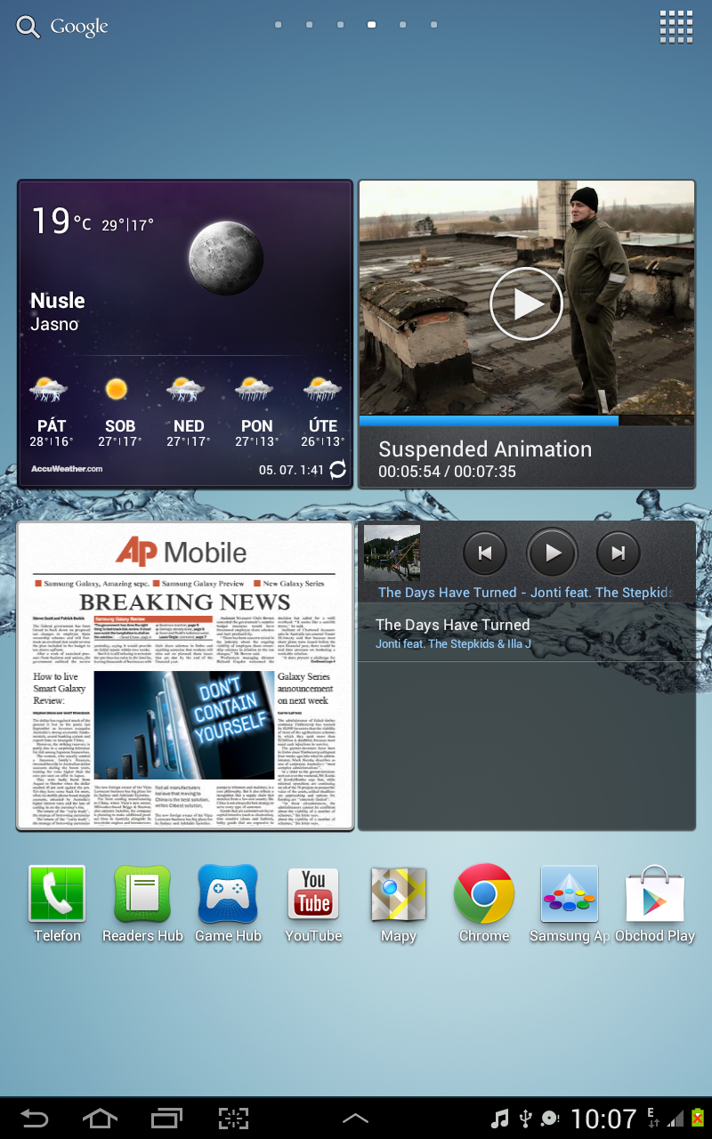 Samsung Galaxy Tab 7.7 (Android 4.0)