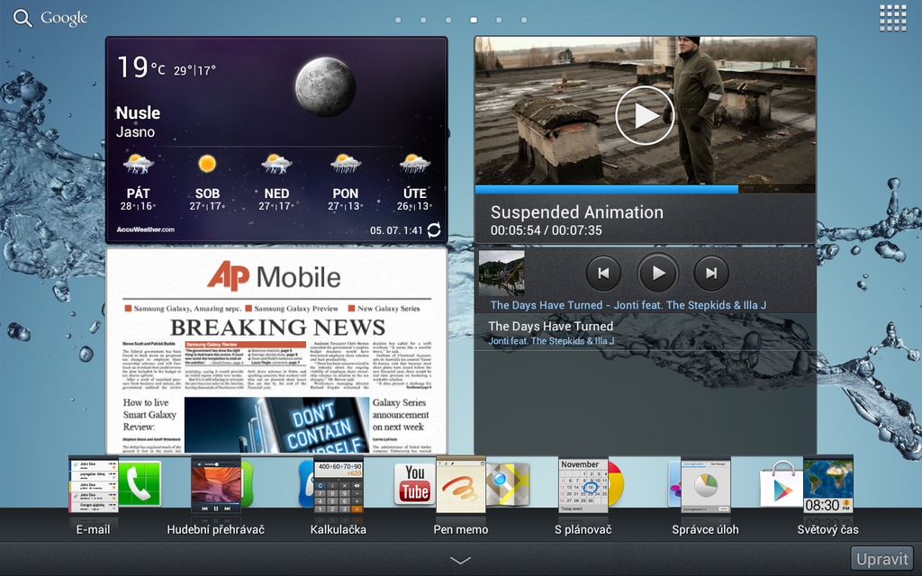 Samsung Galaxy Tab 7.7 (Android 4.0)