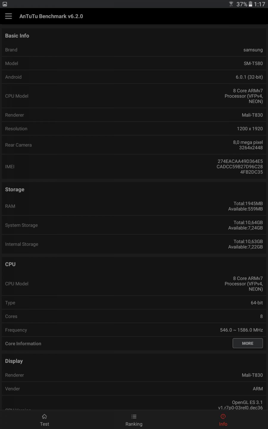 Samsung Galaxy Tab A 10.1 (2016)