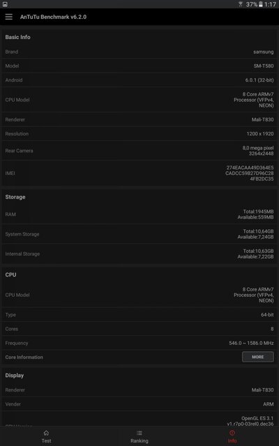 Samsung Galaxy Tab A 10.1 (2016)
