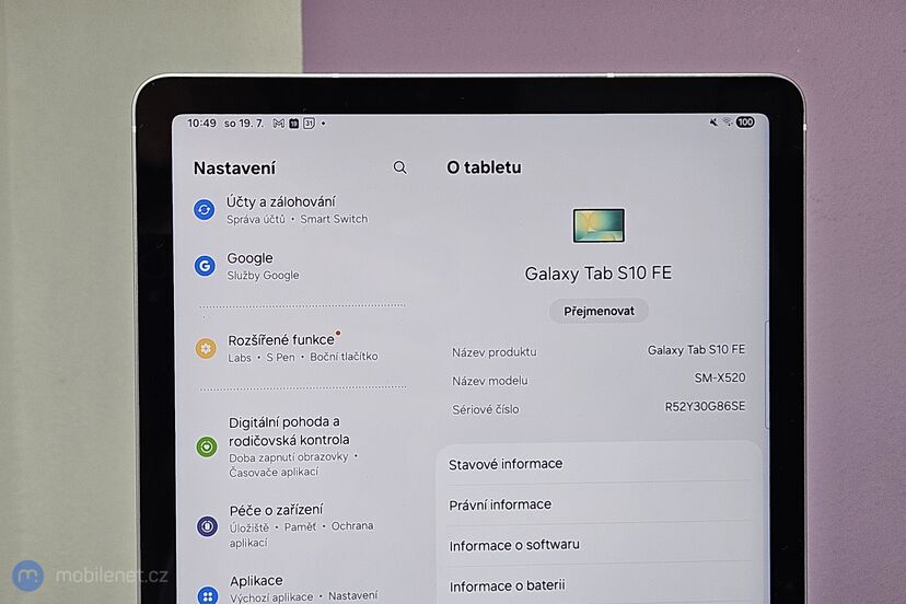 Samsung Galaxy Tab S10 FE