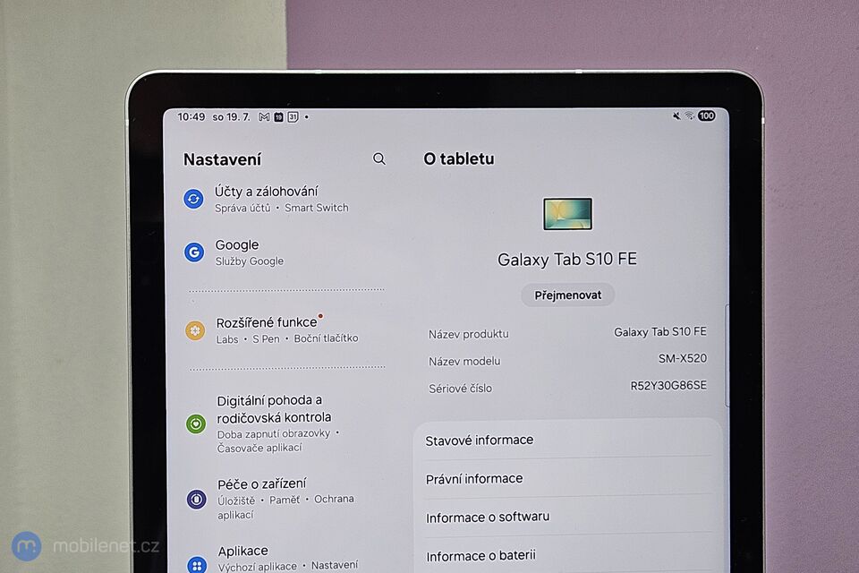 Samsung Galaxy Tab S10 FE