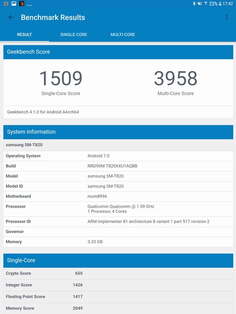 Samsung Galaxy Tab S3