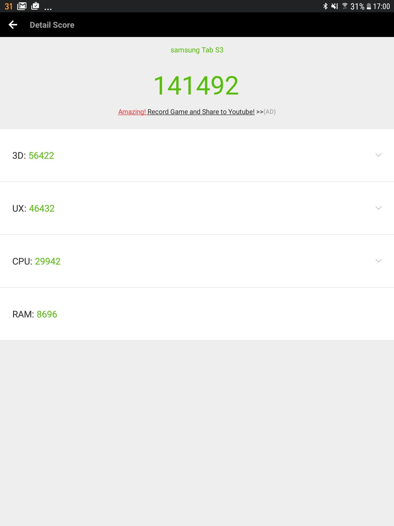 Samsung Galaxy Tab S3