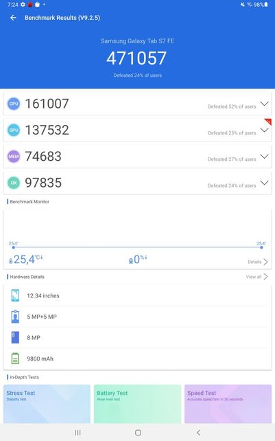 Samsung Galaxy Tab S7 FE