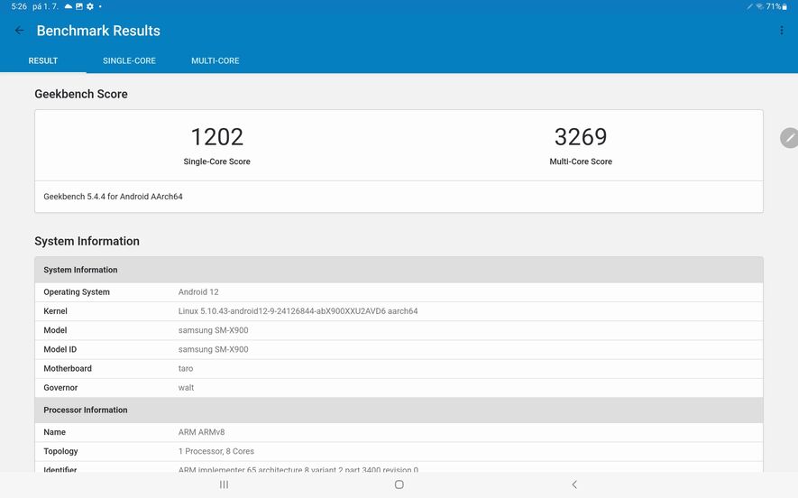 Samsung Galaxy Tab S8 Ultra