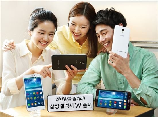Samsung Galaxy W - korejská verze.