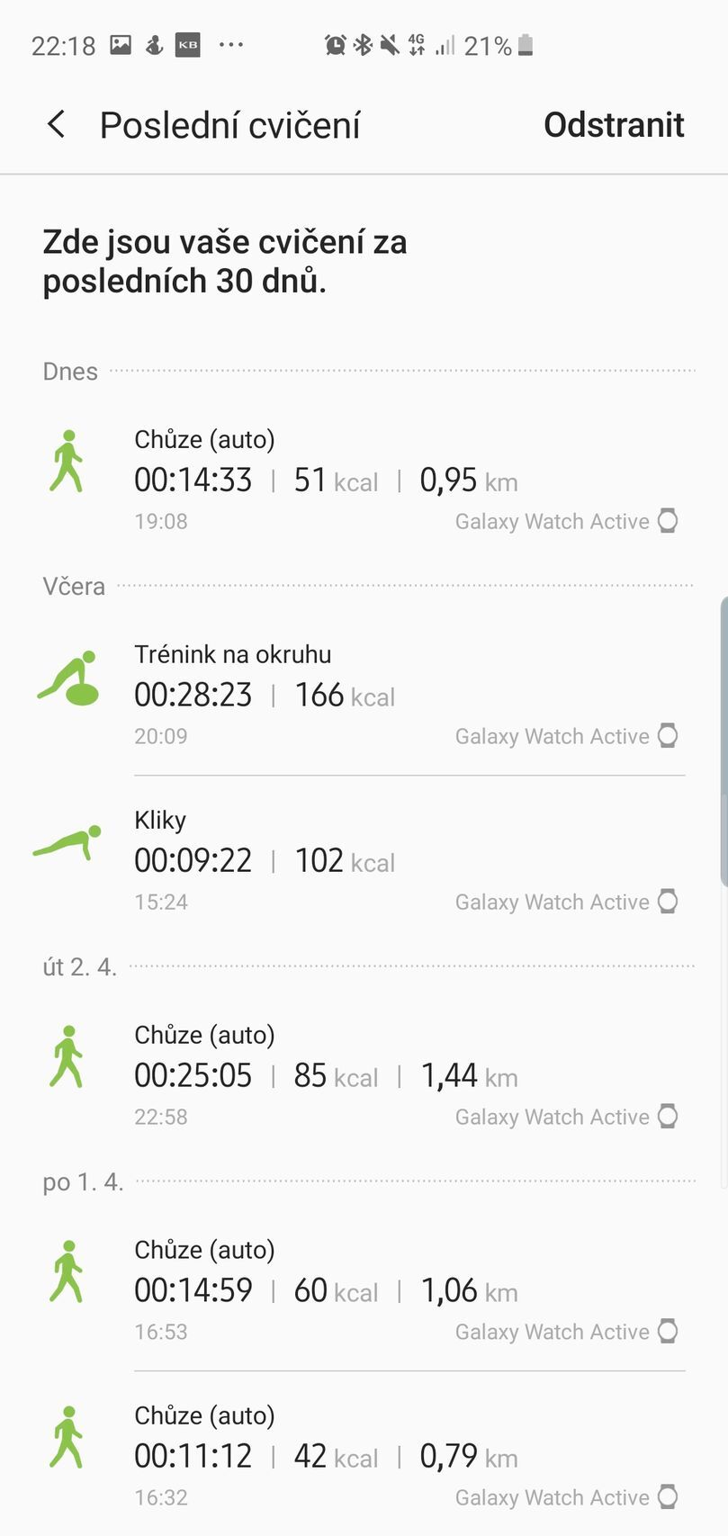 Samsung Galaxy Watch Active