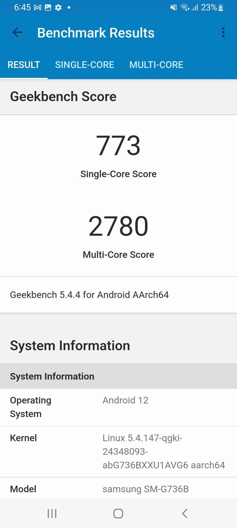 Samsung Galaxy XCover6 Pro