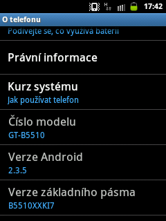 Samsung Galaxy Y Pro