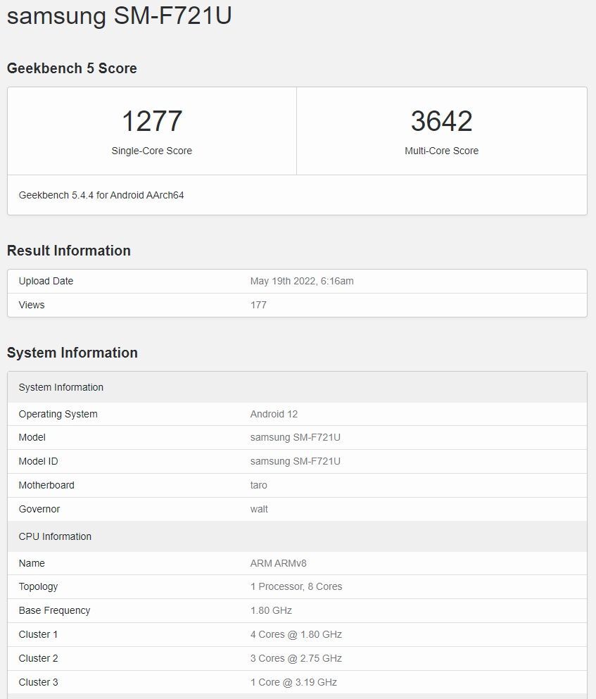 Samsung Galaxy Z Flip4