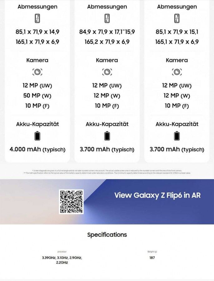 Samsung Galaxy Z Flip6