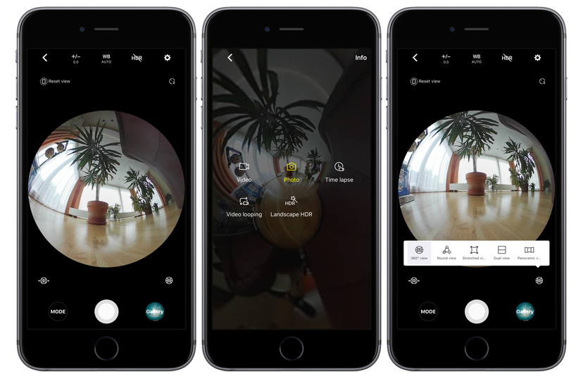 Samsung Gear 360 (2017) aplikace