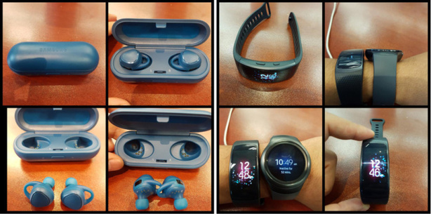 Samsung Gear Fit 2 a Gear IconX