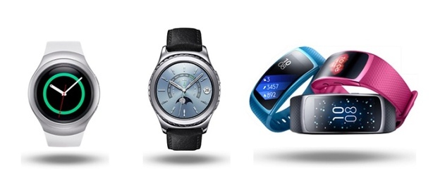 Samsung Gear S2 a Gear Fit