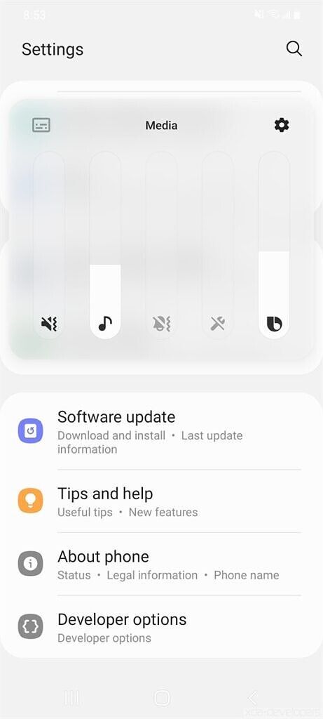 Samsung One UI 3.0