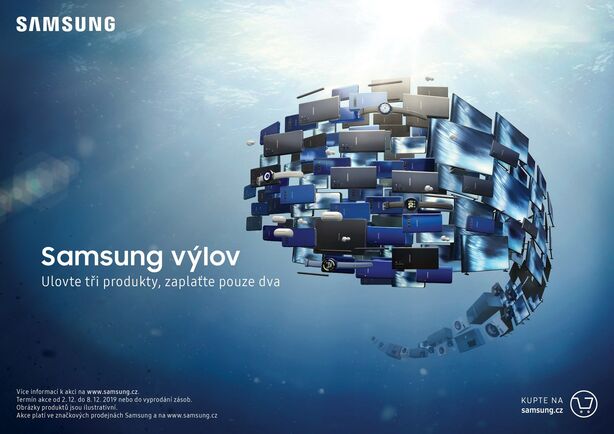 Samsung výlov