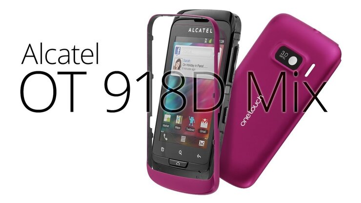 Alcatel One Touch 918D Mix – videopohled