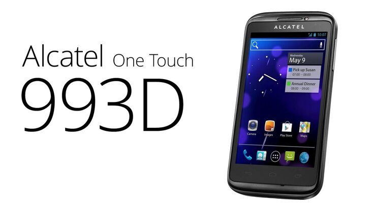 Alcatel One Touch 993D – videopohled