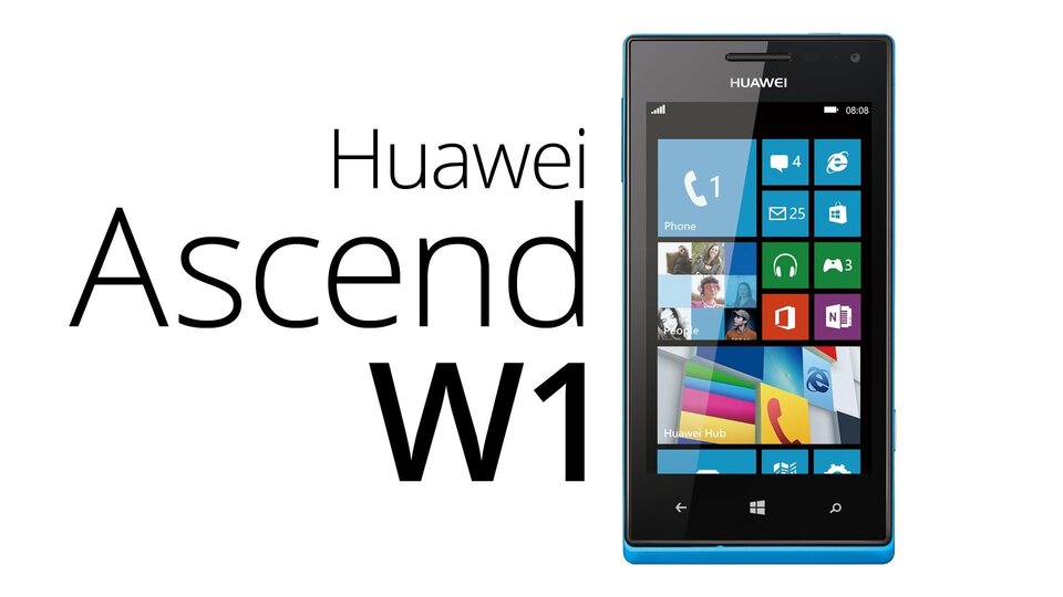 Huawei Ascend W1 – první pohled