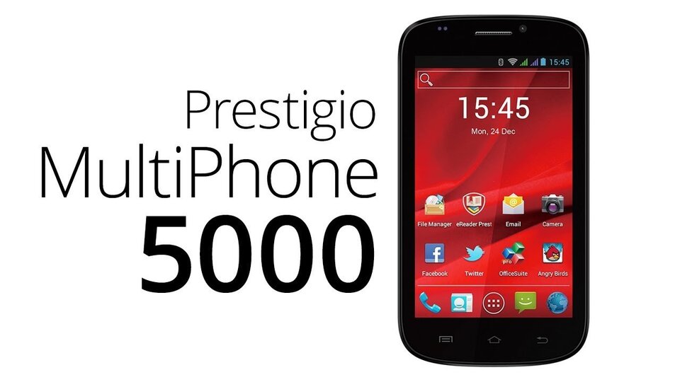 Prestigio MultiPhone 5000 Duo – videopohled