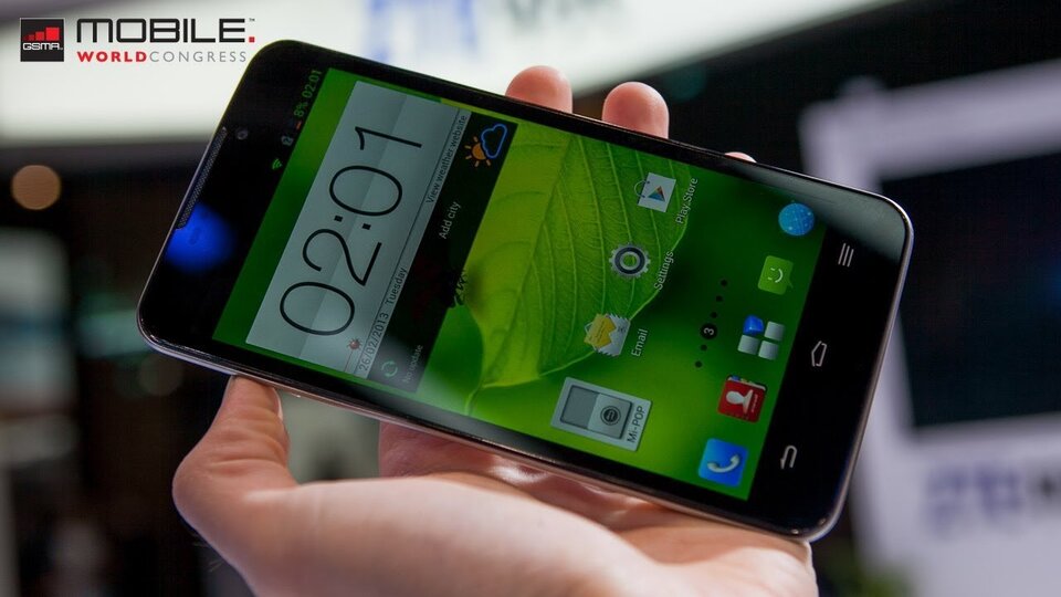 ZTE Grand Memo – první pohled z MWC