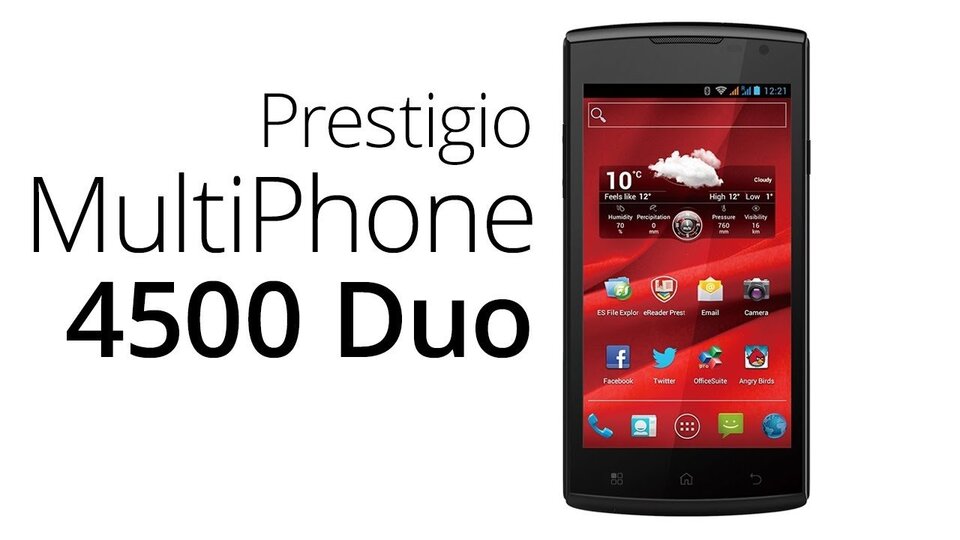 Prestigio MultiPhone PAP 4500 Duo – videopohled
