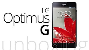 LG Optimus G – unboxing