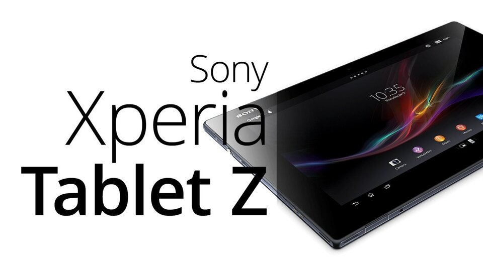 Sony Xperia Tablet Z – videopohled