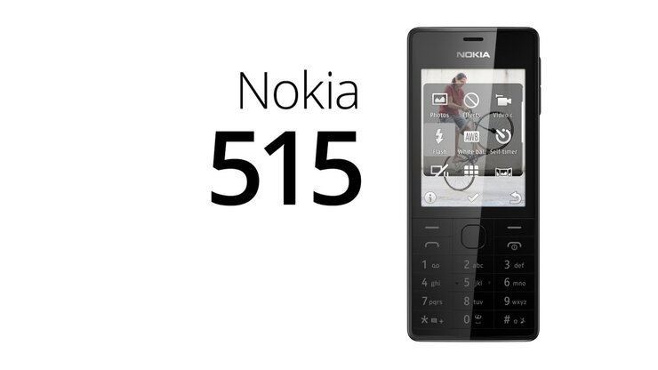 Nokia 515 – videopohled