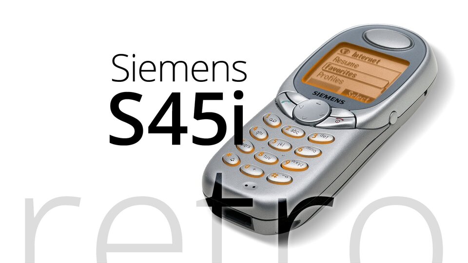 Retro: Siemens S45i