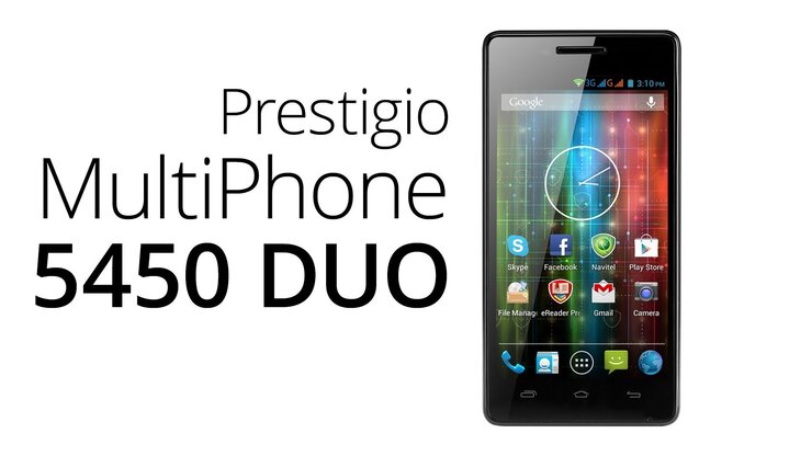 Prestigio MultiPhone PAP5450 DUO – videopohled