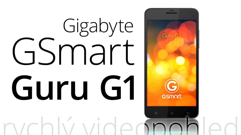 Gigabyte GSmart Guru G1 – rychlý videopohled