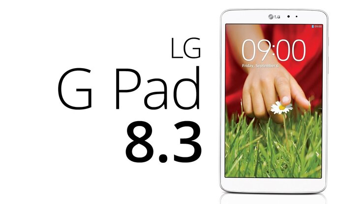 LG G Pad 8.3 – videopohled
