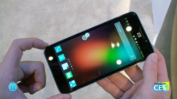 ZTE Grand S II – první pohled z CES 2014
