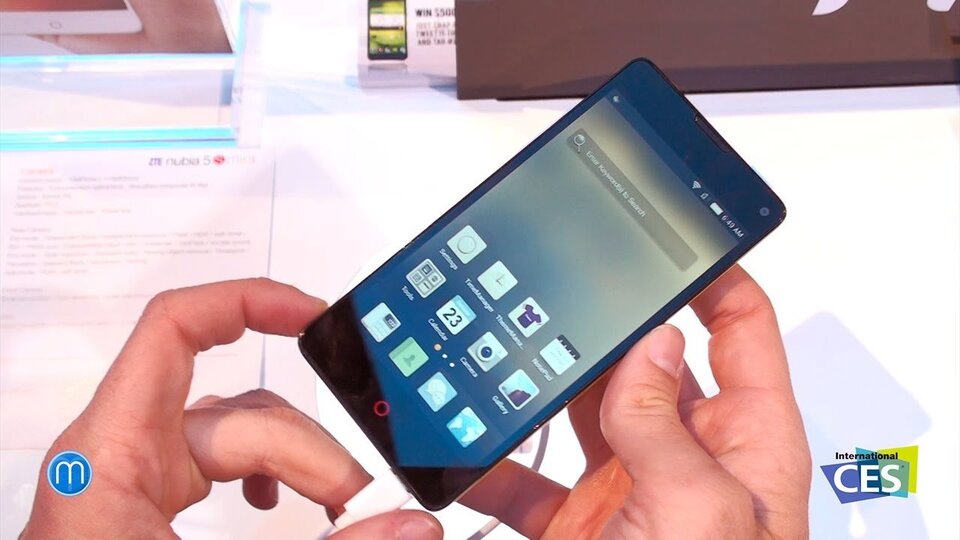 Nubia Z5S mini – první pohled z CES 2014