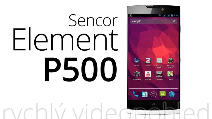 Sencor Element P500 – rychlý videopohled