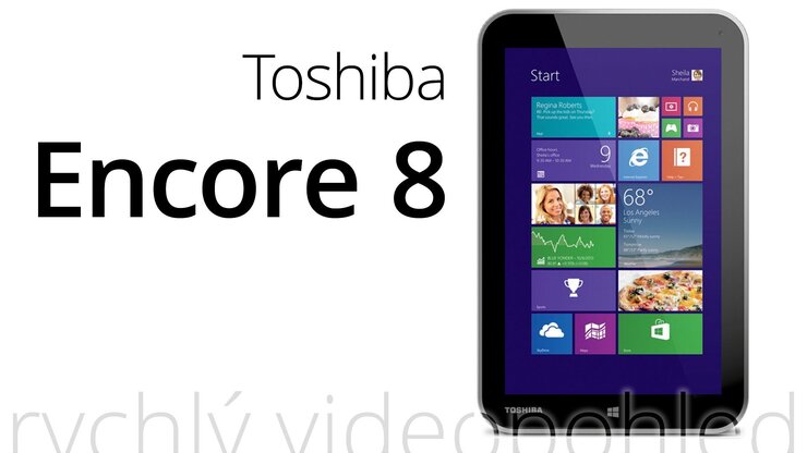 Toshiba Encore 8  – rychlý videopohled