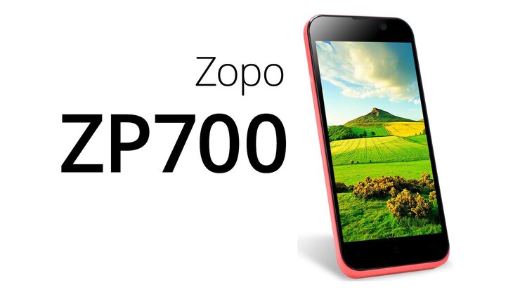 Zopo ZP700  – videopohled