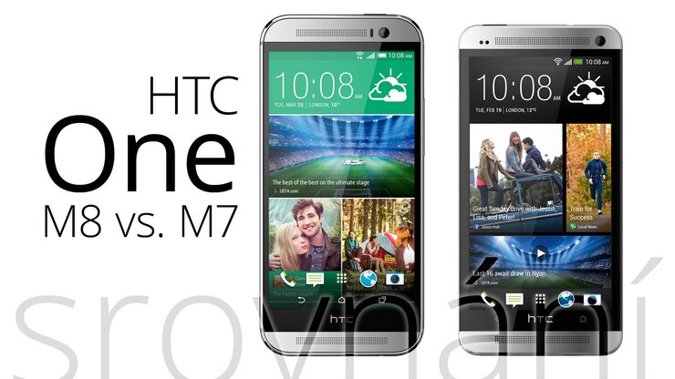 HTC One (M8) vs. HTC One – první srovnání