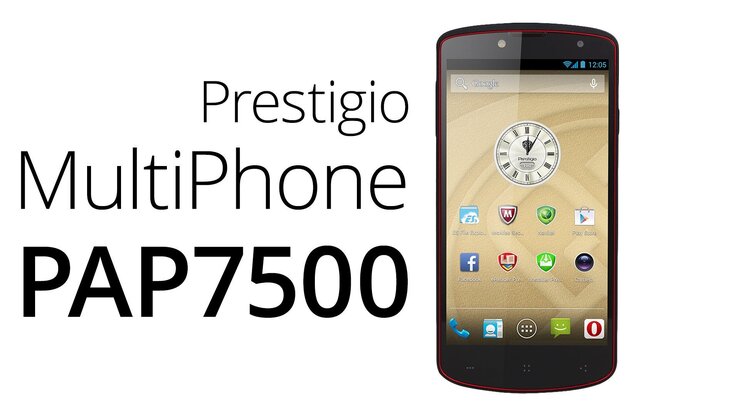 Prestigio MultiPhone PAP7500 – videopohled