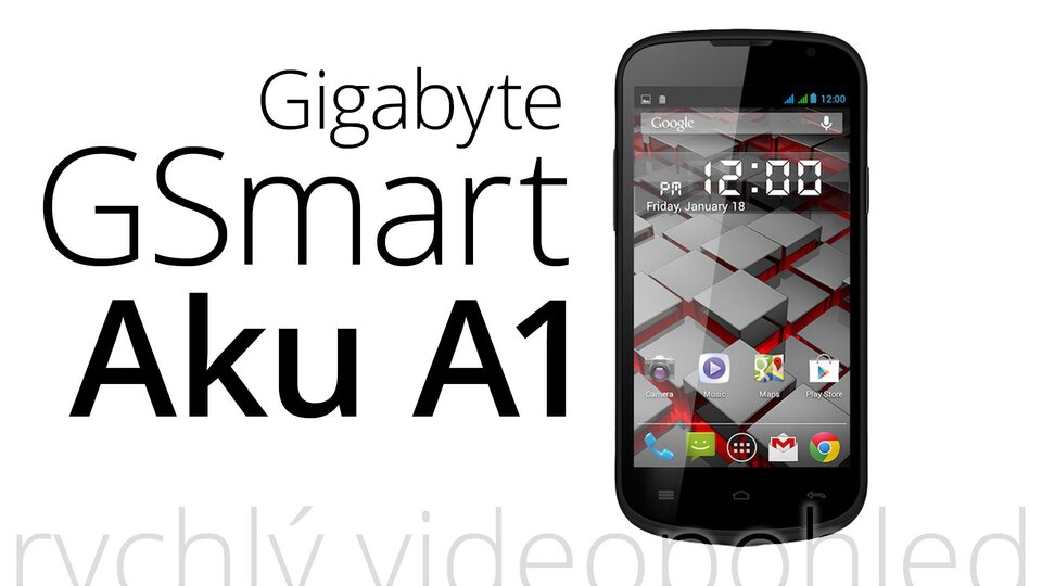Gigabyte GSmart Aku A1 – rychlý videopohled