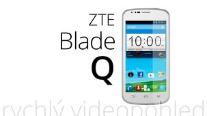 ZTE Blade Q – rychlý videopohled