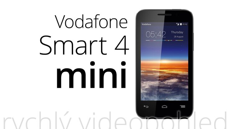 Vodafone Smart 4 mini – rychlý videopohled