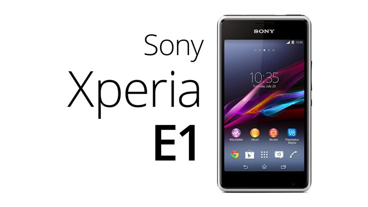 Sony Xperia E1 Dual – videopohled