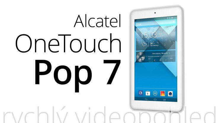 Alcatel OneTouch Pop 7 – rychlý videopohled