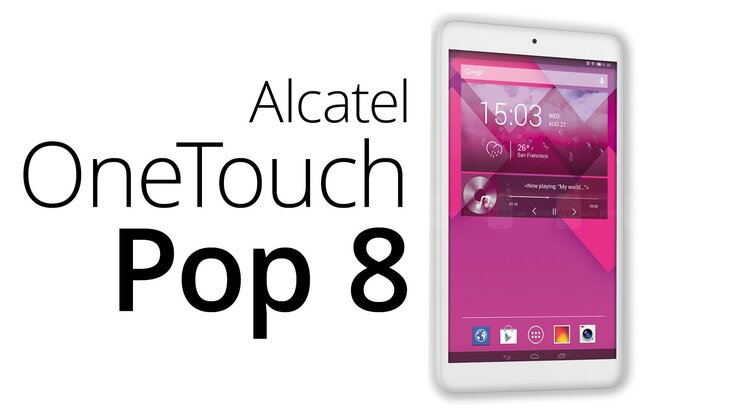 Alcatel OneTouch Pop 8 – videopohled