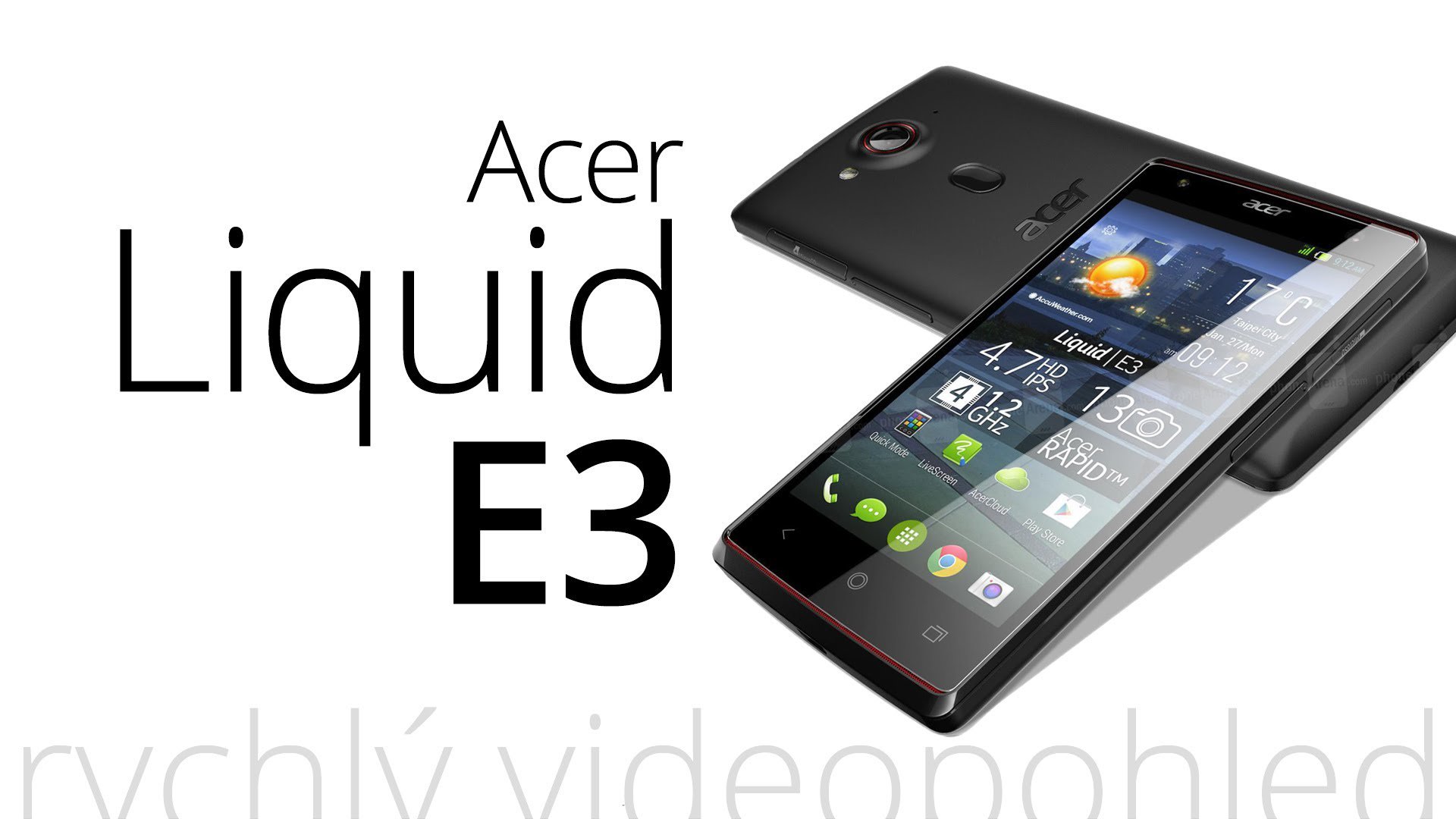 Recenze Acer Liquid E3 – Ambiciózní zástupce střední třídy