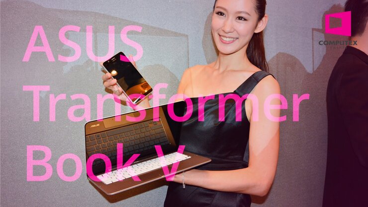 Asus Transformer Book V – první dojmy z Computexu