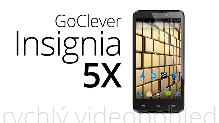 Goclever Insignia 5X – rychlý videopohled